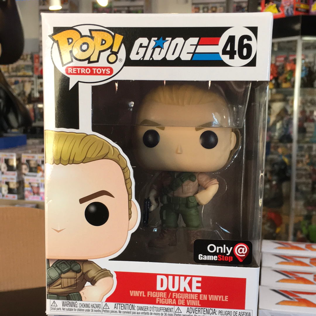 Gijoe Duke exclusive Funko Pop! Vinyl Figure cartoon