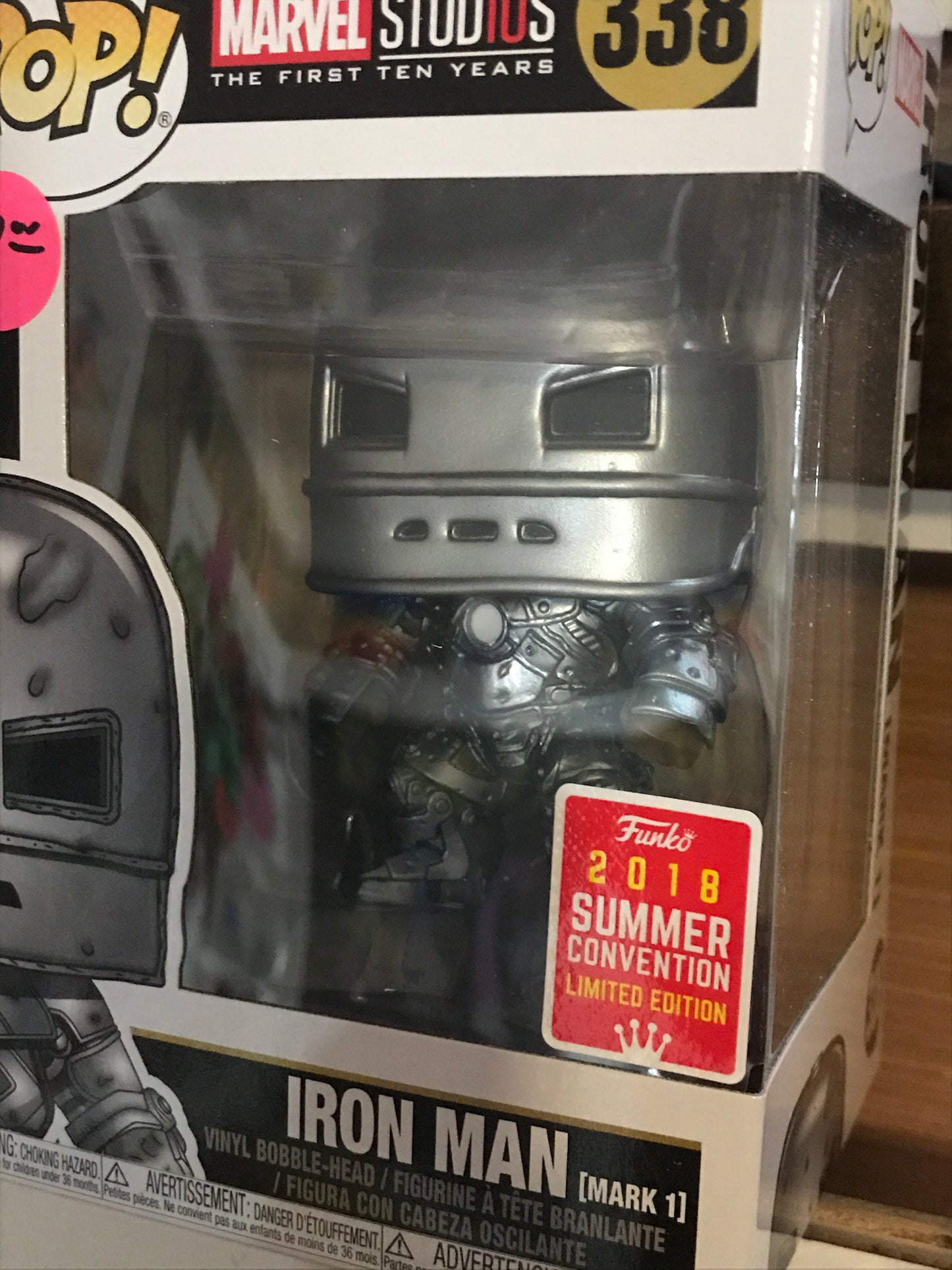 Marvel Iron Man Mark 1 sdcc Funko Pop! Vinyl figure