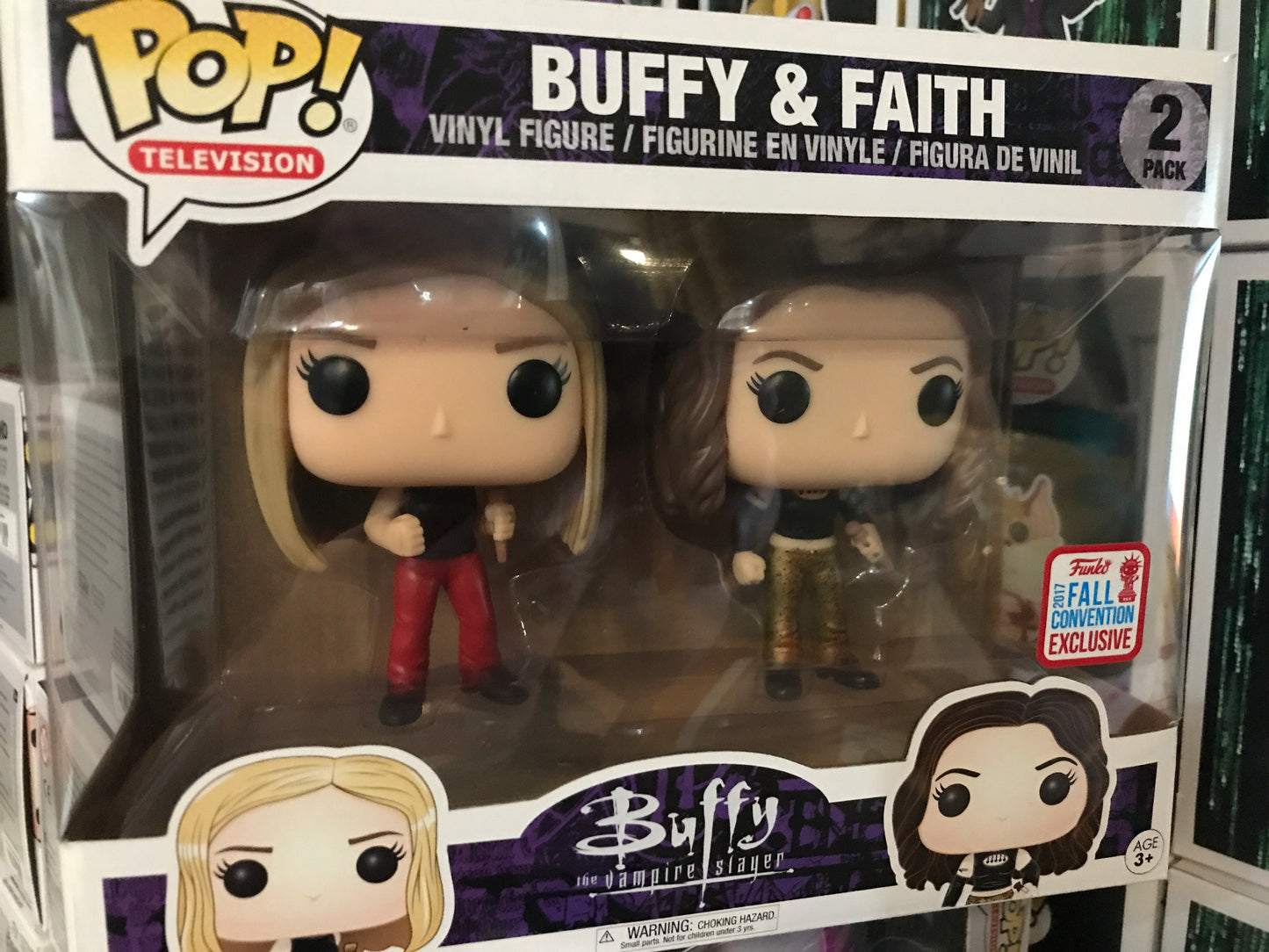 Buffy & Faith 2 pack Funko Pop! Vinyl Figure television