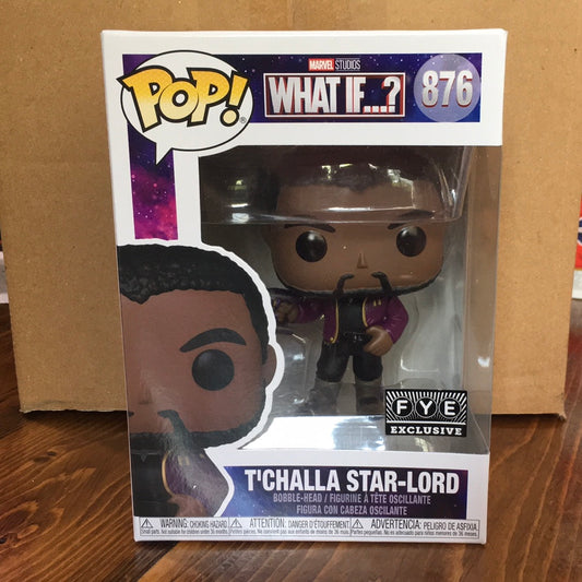What If - T’challa Star-lord #876 Exclusive Funko Pop! Vinyl figure MARVEL