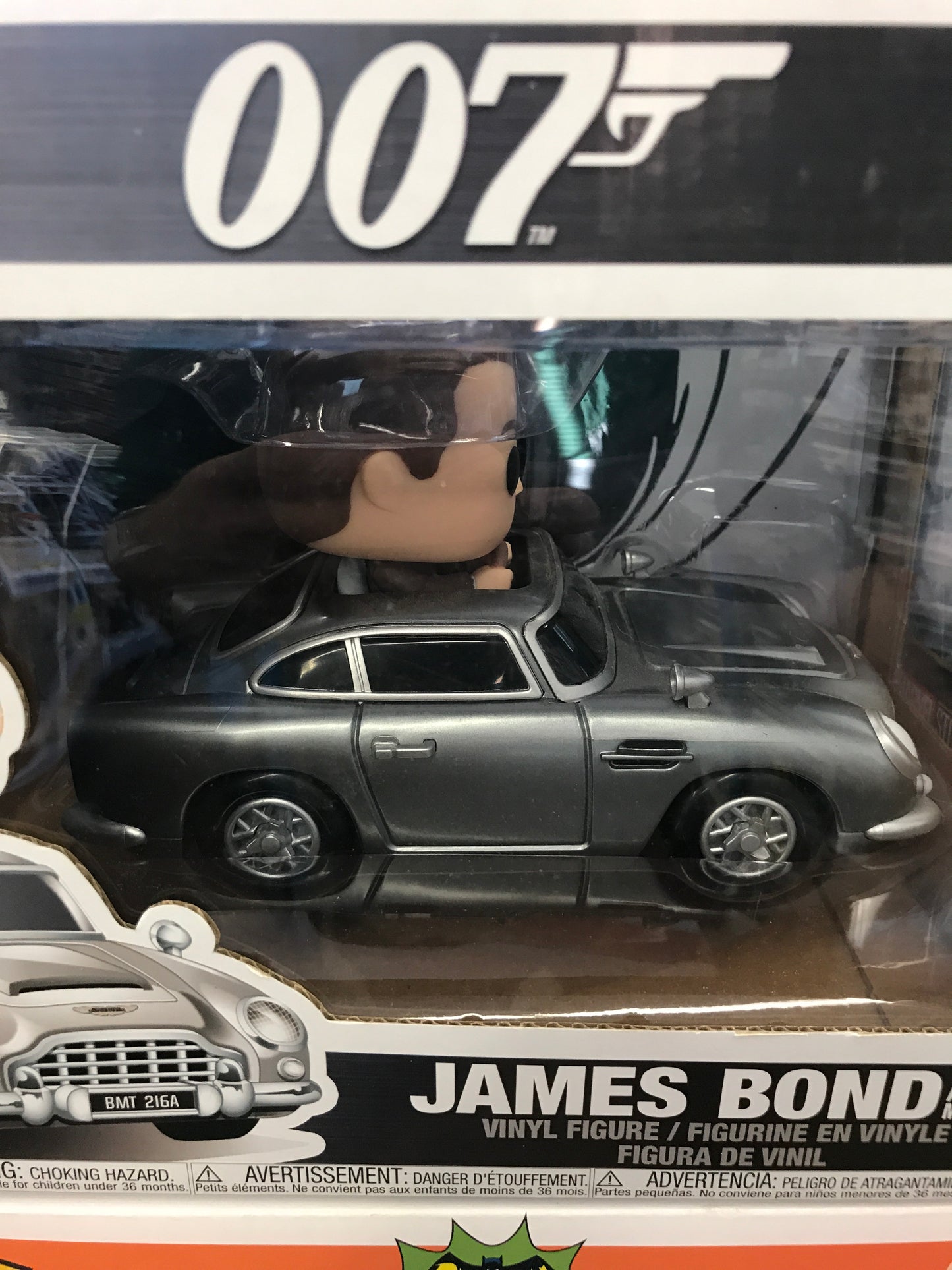 James Bond Aston Martin ride #44 Funko Pop! Vinyl figure movies