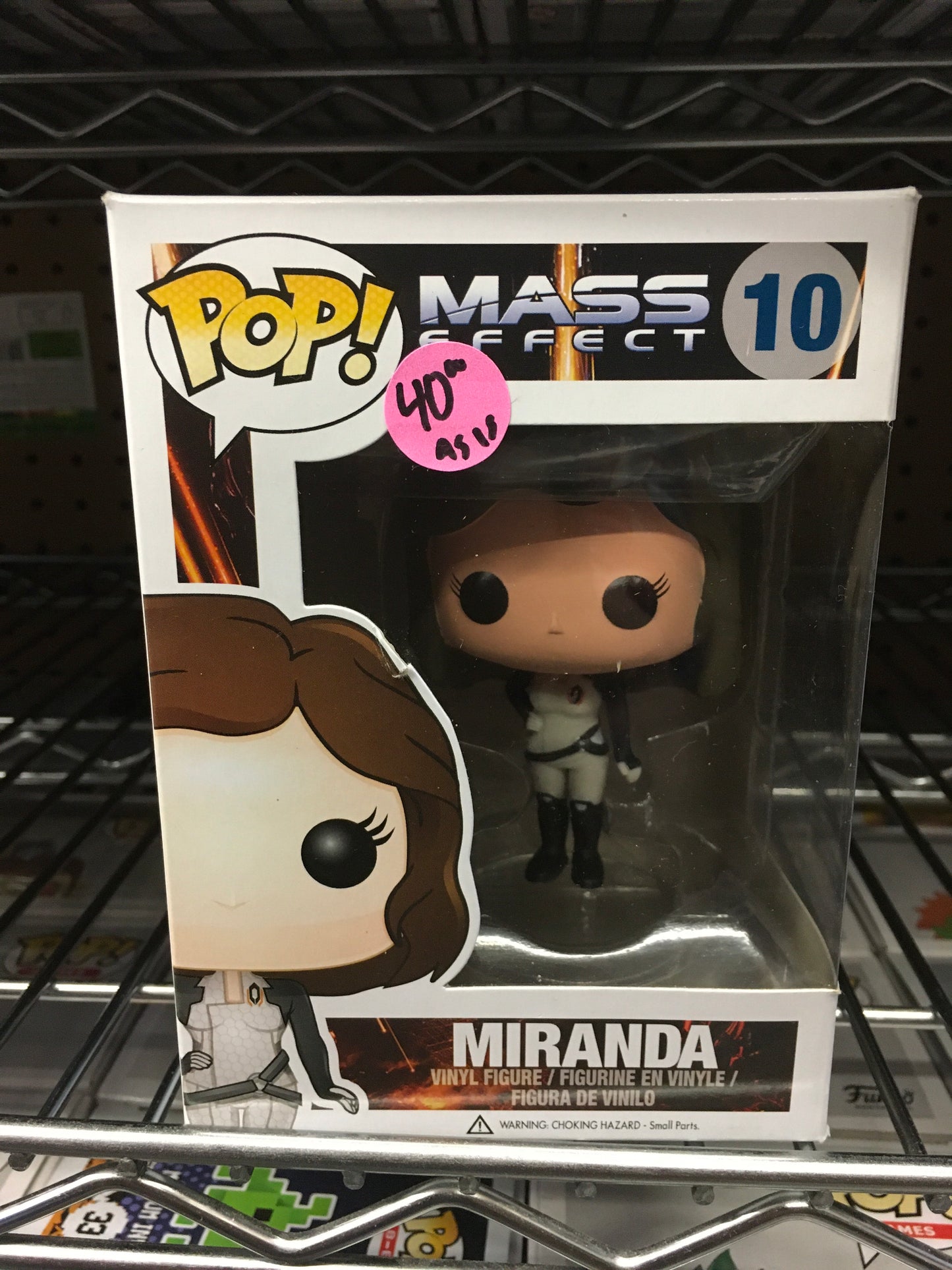 Mass Effect Miranda Funko Pop! Vinyl Figure 2020