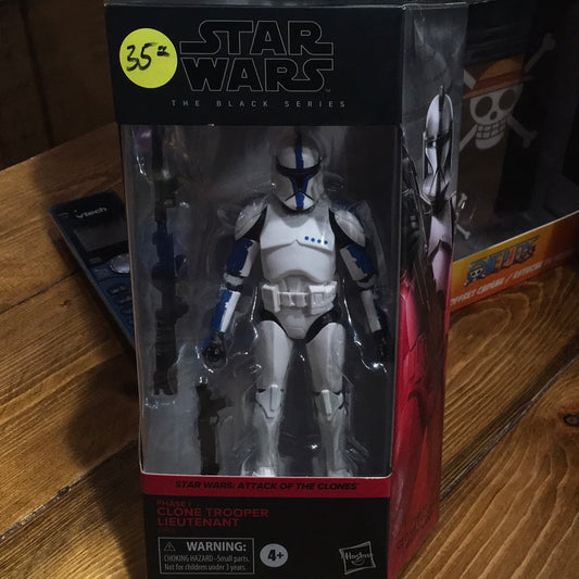 Star Wars lieutenant clone trooper Black Series action figure