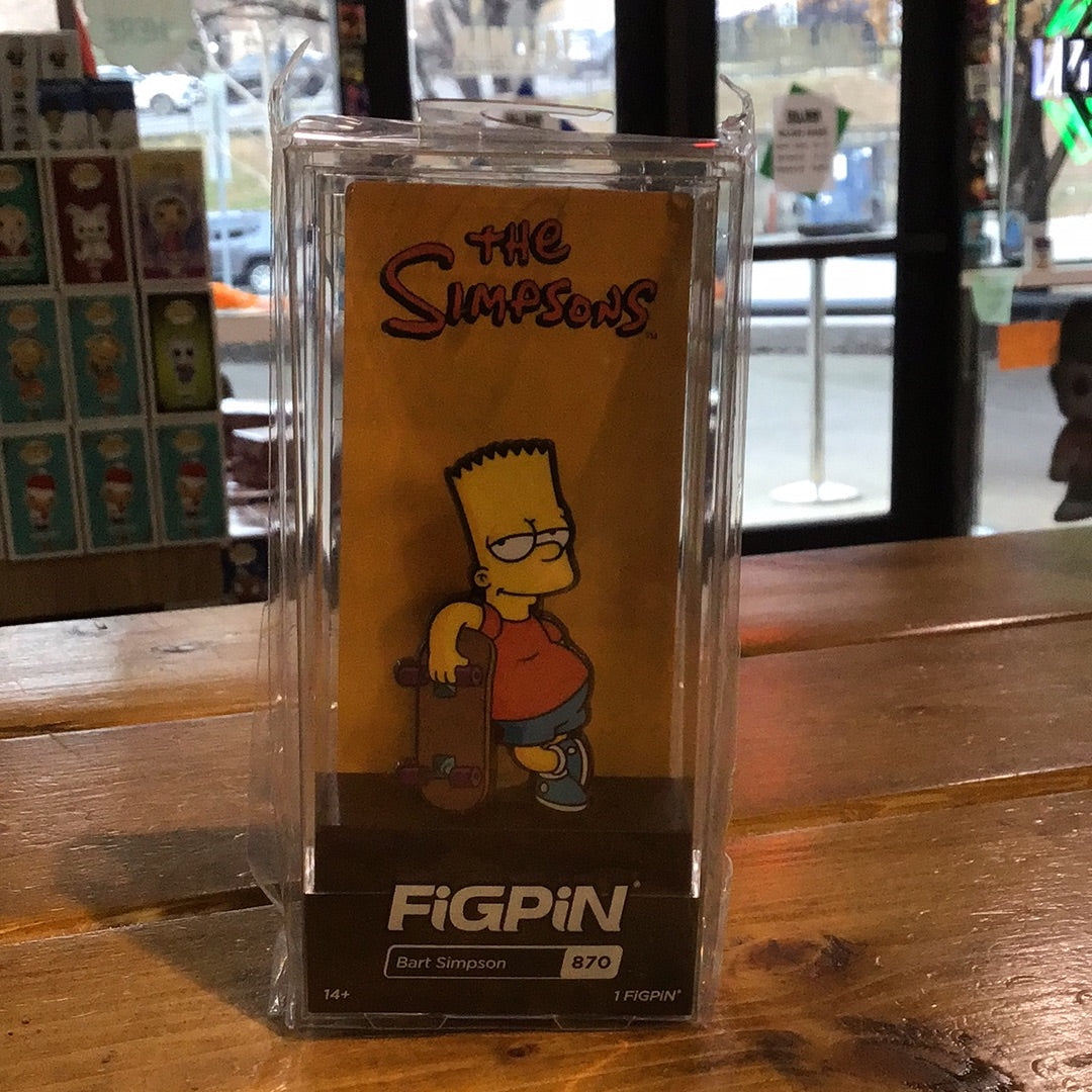 Figpin The Simpsons - Bart Simpson #870 pin action figure