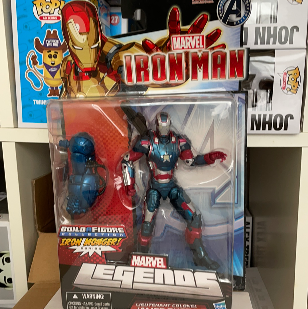 Marvel Legends - James Rhodes Iron Patriot Hasbro action figure