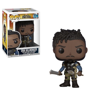 Black Panther Erik Killmonger #278 Funko Pop! Vinyl Bobble-head marvel