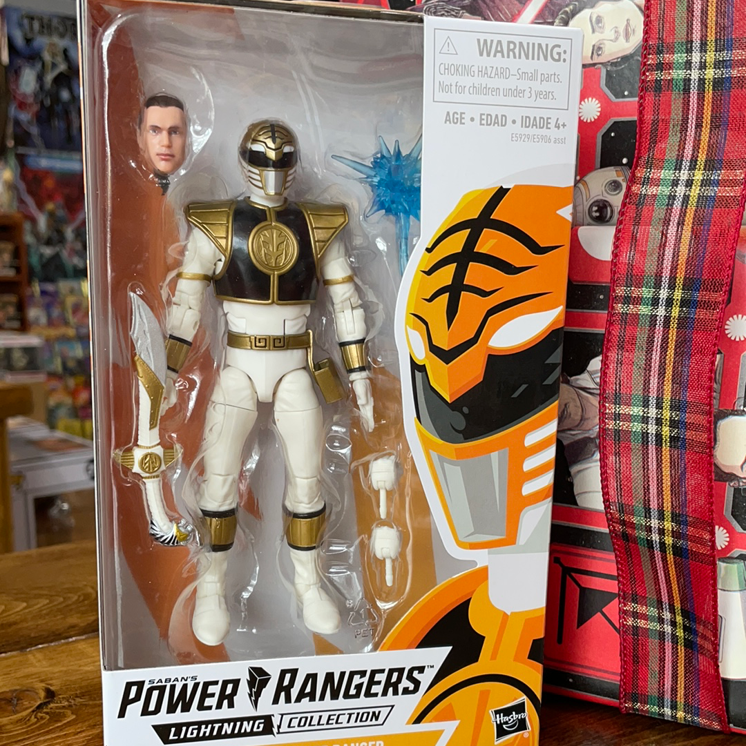 MMPR Power Rangers Lightning Collection White Ranger Action Figure