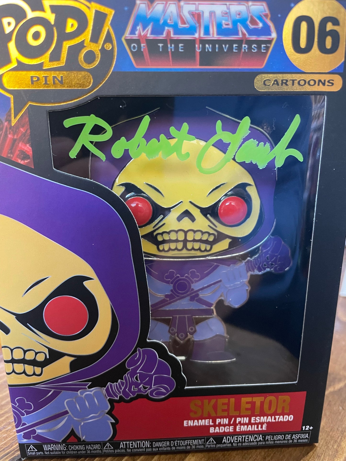 Filmation Artist Robert Lamb Signed and Illustrated Funko Pop! Vinyl Figures (Cartoon)