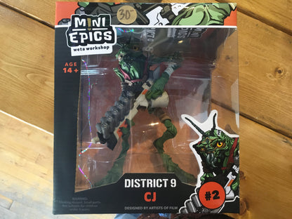 District 9- #2 CJ - Exclusive Mini Epics by Weta Workshop Figures