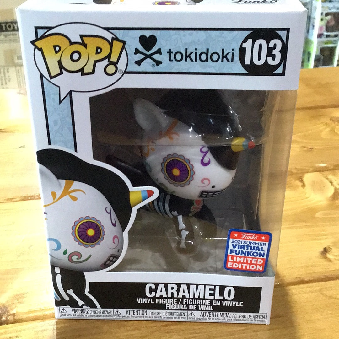 Tokidoki Caramelo #103 exclusive Funko Pop! Vinyl figure anime