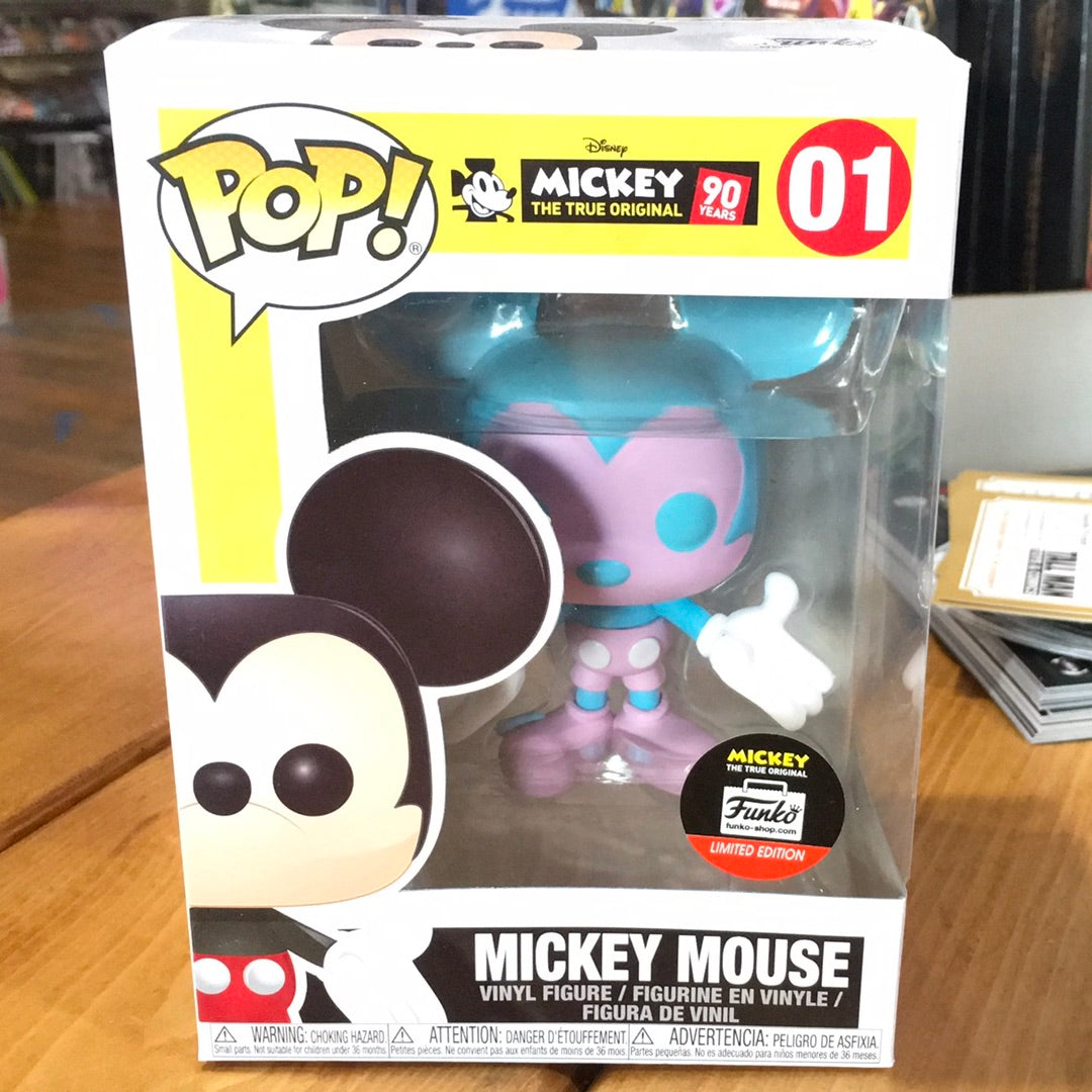 Disney Mickey Mouse Purple/Blue 01 Exclusive Funko Pop! Vinyl Figure