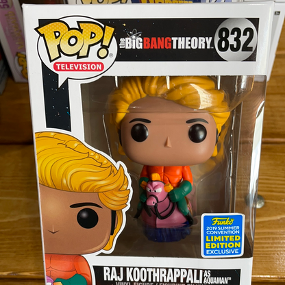 Big Bang Theory - Raj Koothrappali as Aquaman #832 - Funko Pop! Vinyl Figure (Television)