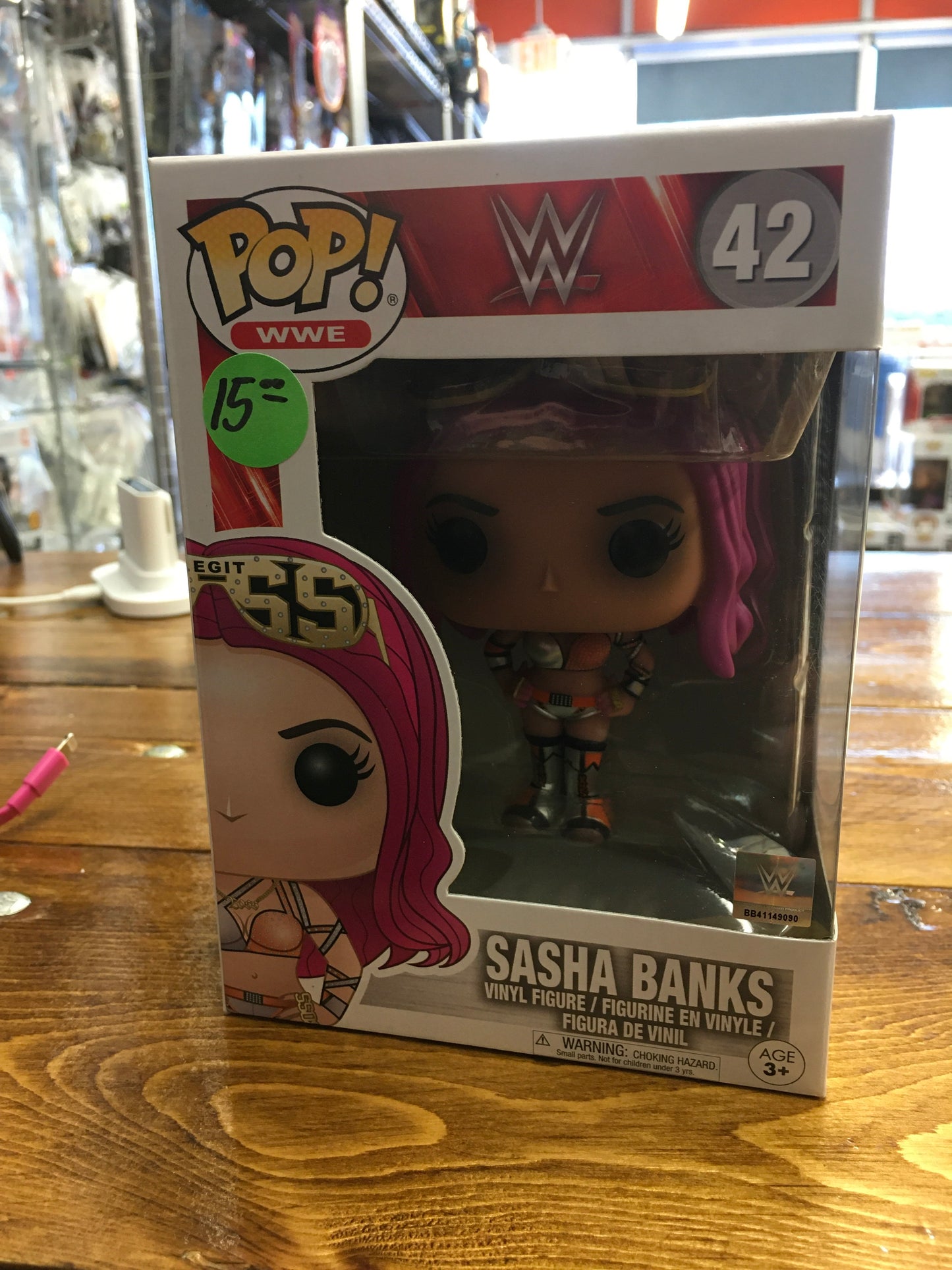 WWE Sasha Banks Funko Pop! Vinyl figure 2020