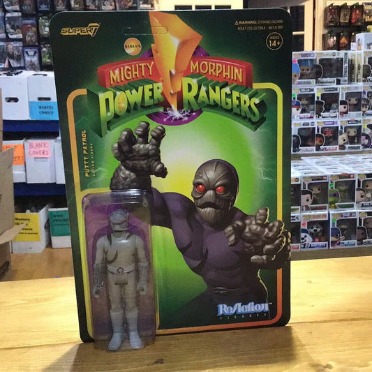 Super 7 Mighty Morphin Power Rangers Putty Patrol REACTION FIGURE new