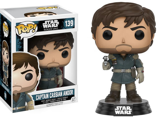 Star Wars Rogue One Captain Cassien Funko Pop! vinyl