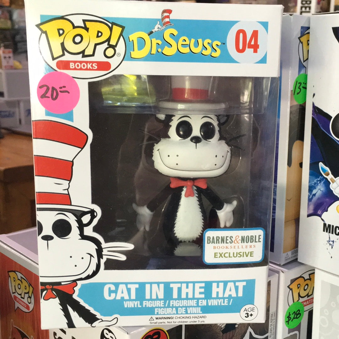 Books Dr. Seuss - Cat in the Hat #04 Funko Pop! Vinyl Figure