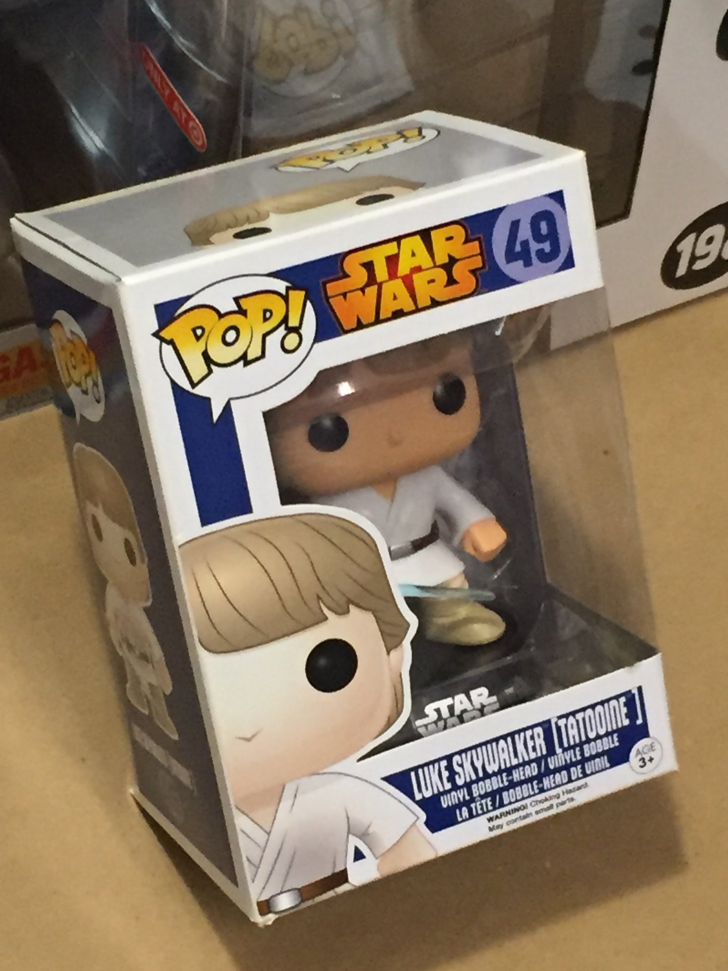 Star Wars Luke Skywalker [Tatooine] #49 (blue box) Funko Pop! Vinyl Bobble-Head 2020