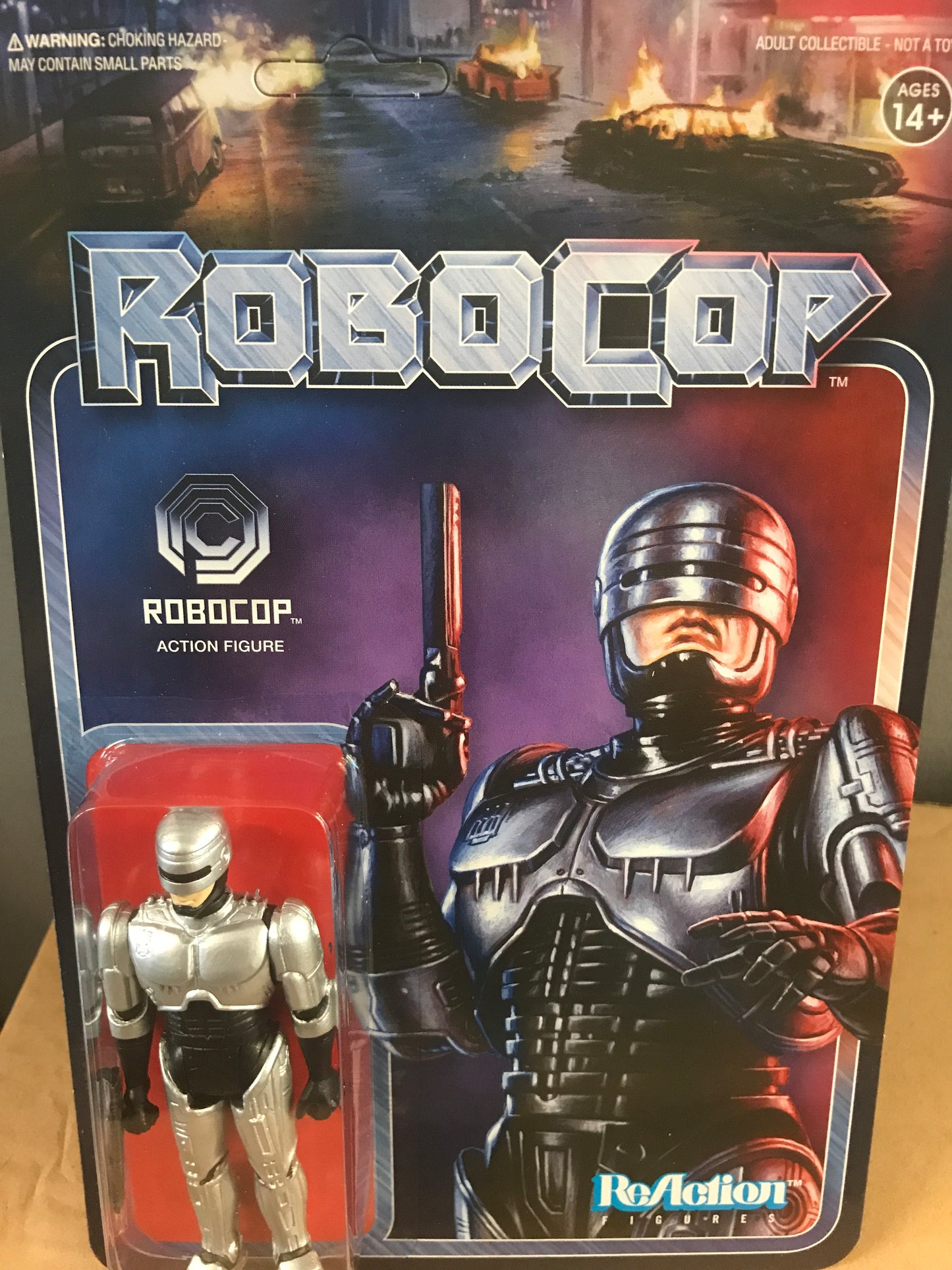 Super 7 ROBOCOP REACTION FIGURE - ROBOCOP MOC new