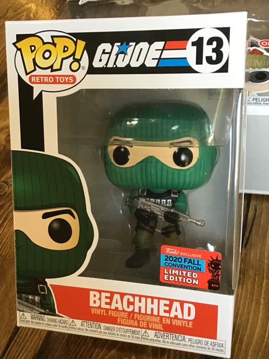 GI joe Beachhead exclusive Funko Pop! Vinyl figure cartoon