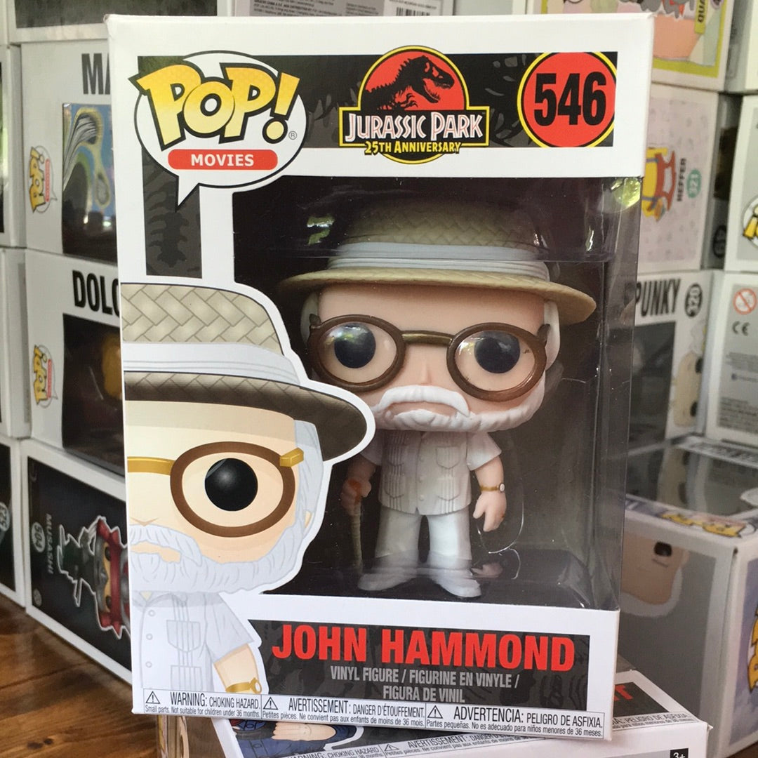 Jurassic Park John Hammond 546 Funko Pop Movies