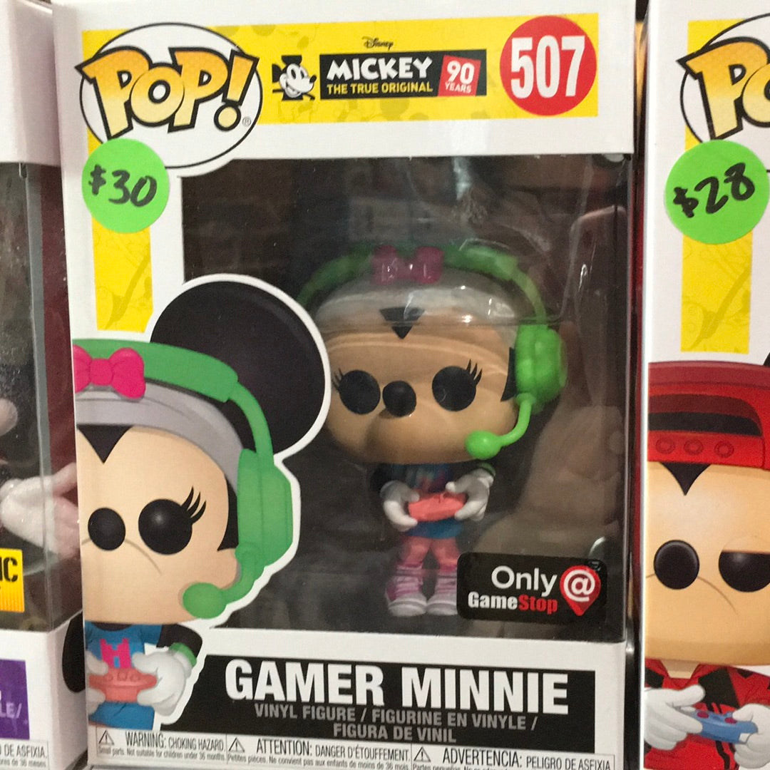 Disney Gamer Minnie Mouse 507 Exclusive Funko Pop! Vinyl figure