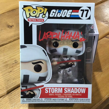 Larry Hama Autographed G.I. Joe Funko Pop! Vinyl Figures