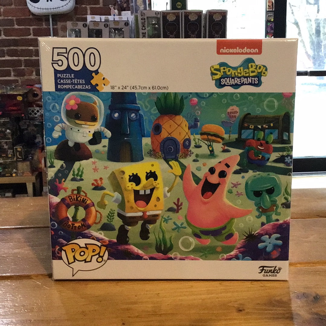 Pop! Puzzles - Spongebob Squarepants - 500 pieces GAMES