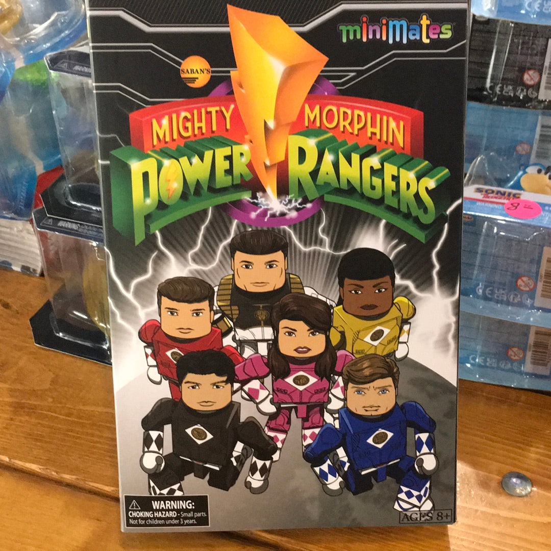 MMPR Power Rangers - SDCC Exclusive Minimates 5-Pack