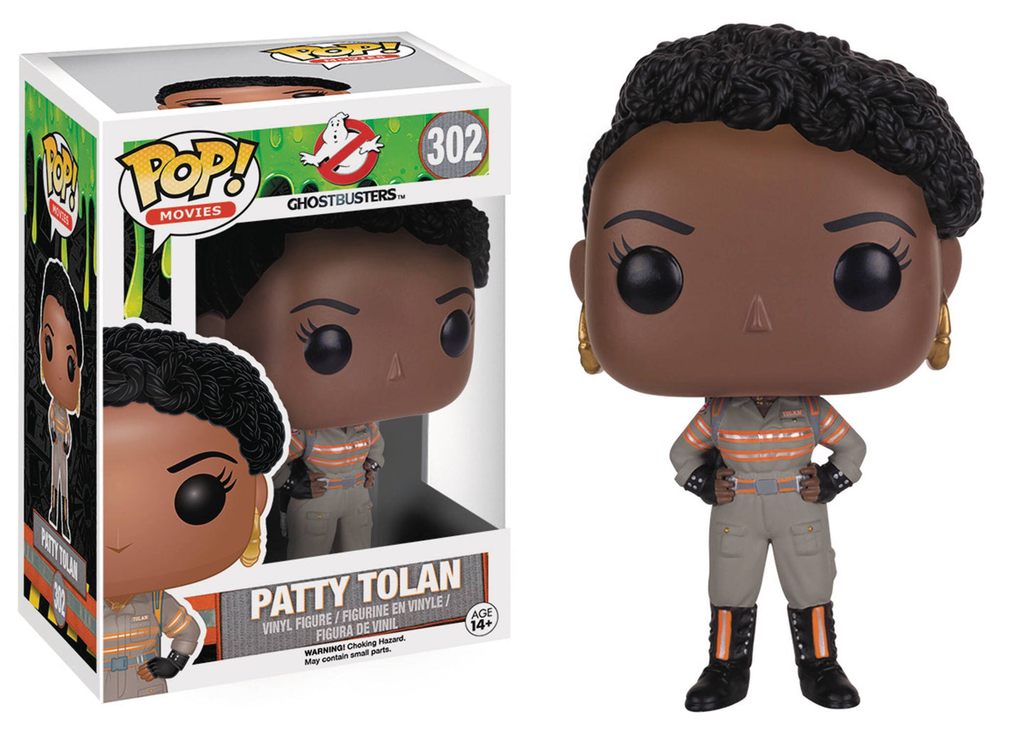 Ghostbusters (2016) - Patty Tolan #302 - Funko Pop! Vinyl Figure (Movies)