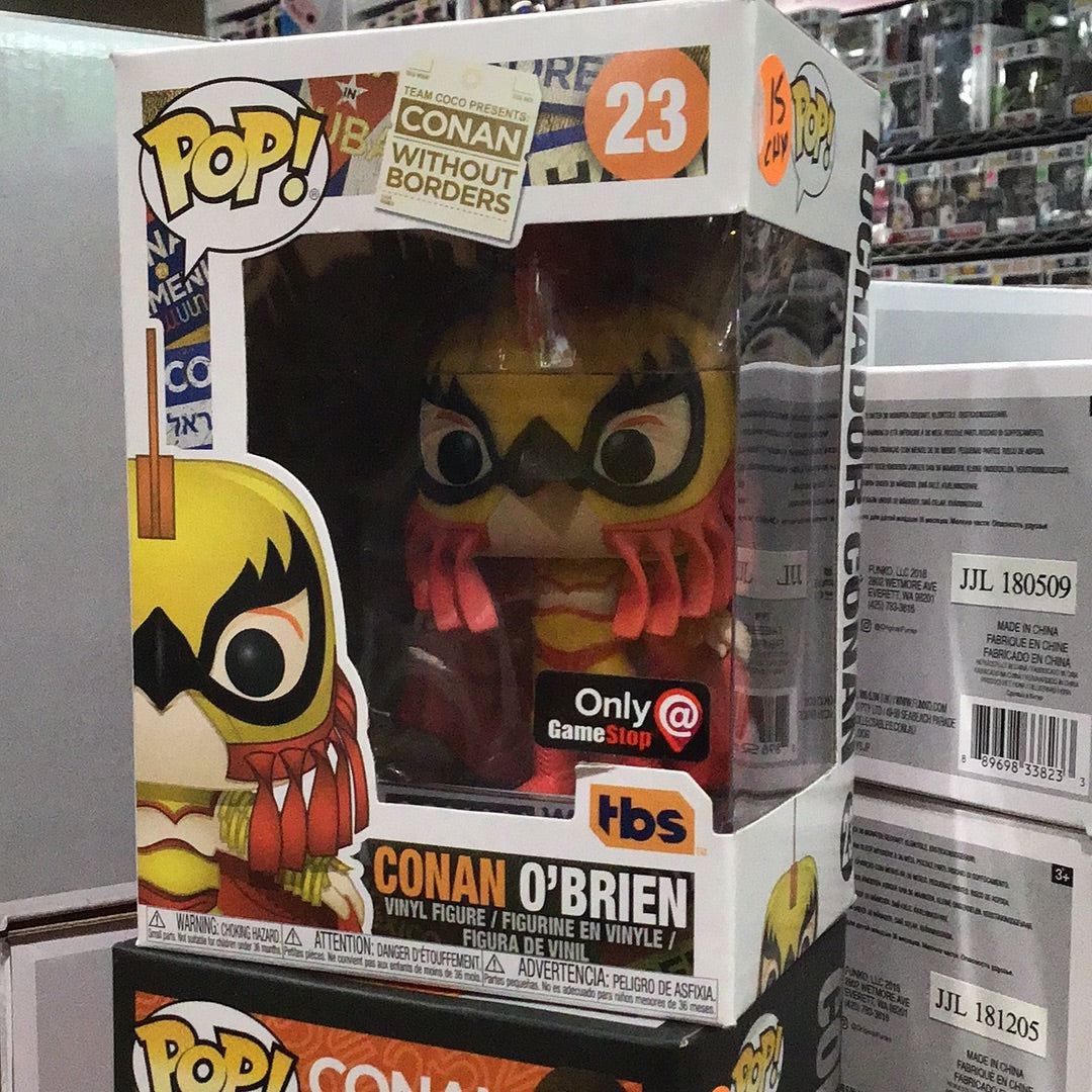 Conan O'Brien Exclusive Without Borders 23 Funko Pop! Vinyl figure (television)