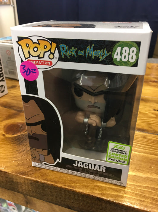 Rick and Morty Jaguar exclusive Funko Pop! vinyl figure anime