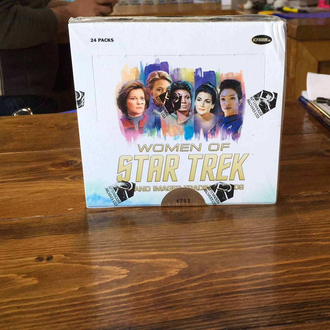 Women of Star Trek Trading Cards Hobby Box