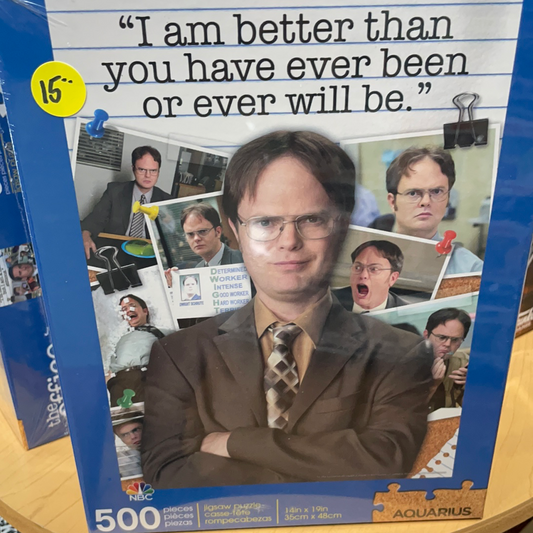 The Office Dwight Schrute 500 piece puzzle new