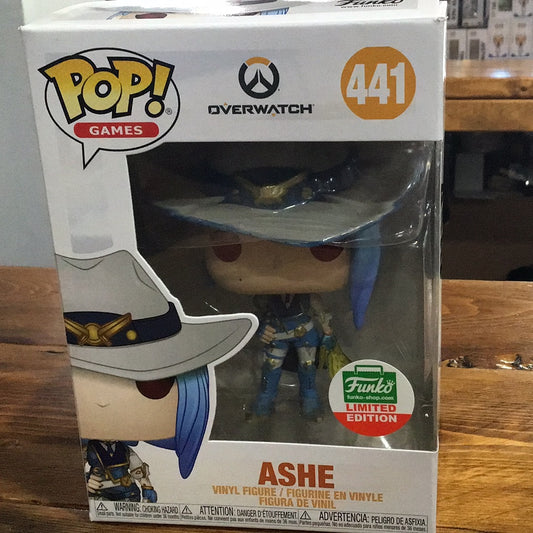 Overwatch Holiday Ashe #441 Exclusive Funko Pop! Vinyl figure