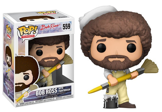 Bob Ross Overalls Funko Pop! Vinyl figure icons