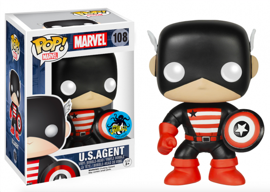 Marvel US Agent Comikaze exclusive Funko pop! Vinyl figure