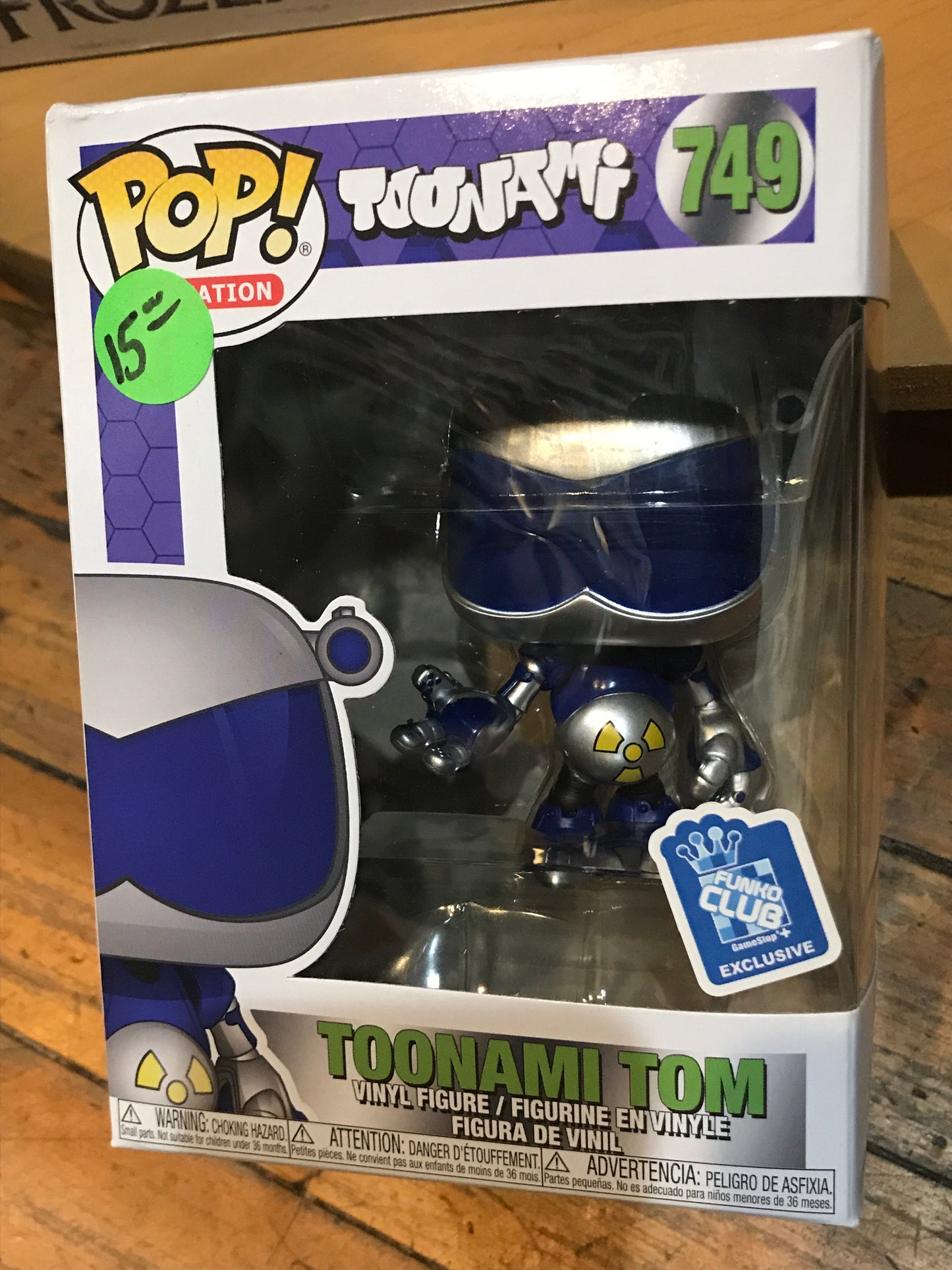 Toonami Tom anime Funko Pop! VINYL Figure