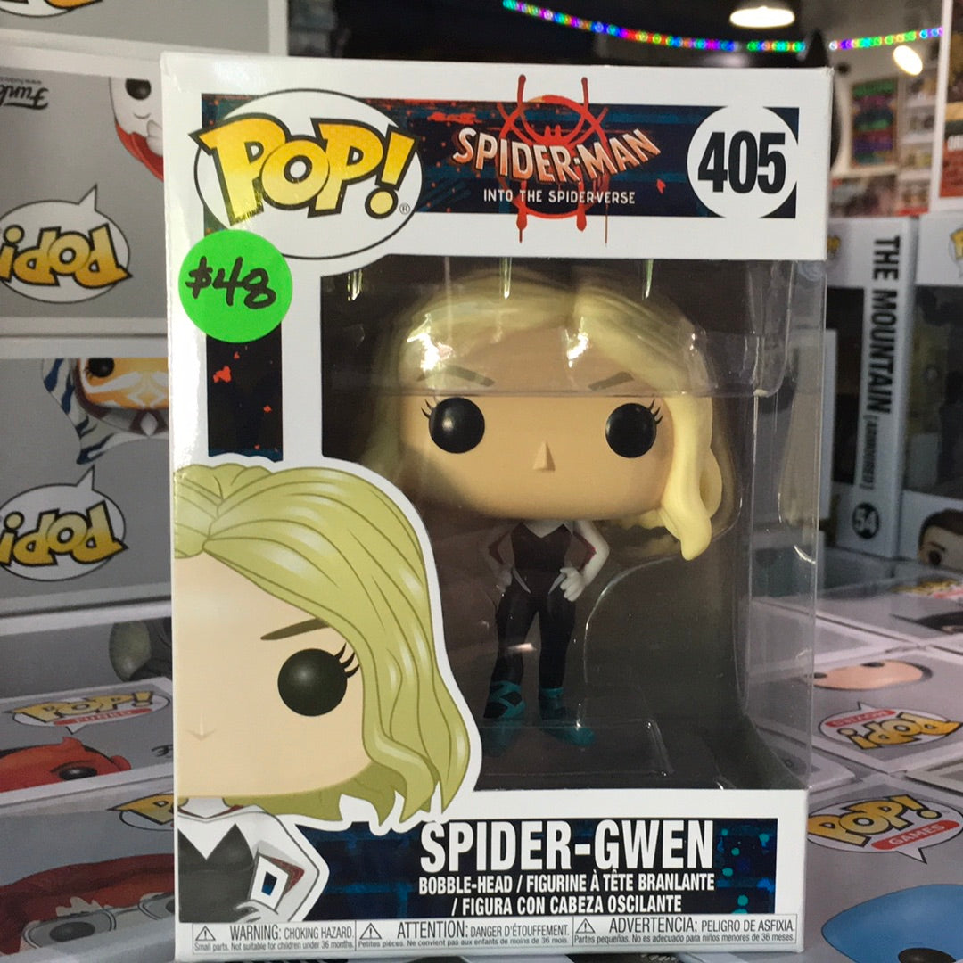 Marvel Spider-Man: Into the Spider-Verse - Spider-Gwen #405 Funko Pop! Vinyl Figure