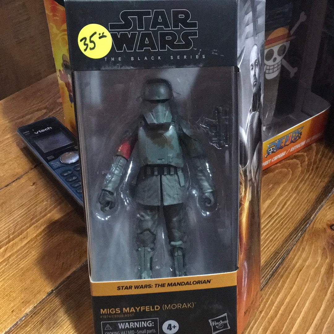 Star Wars Mandalorian MiGs Mayfield Black Series action figure