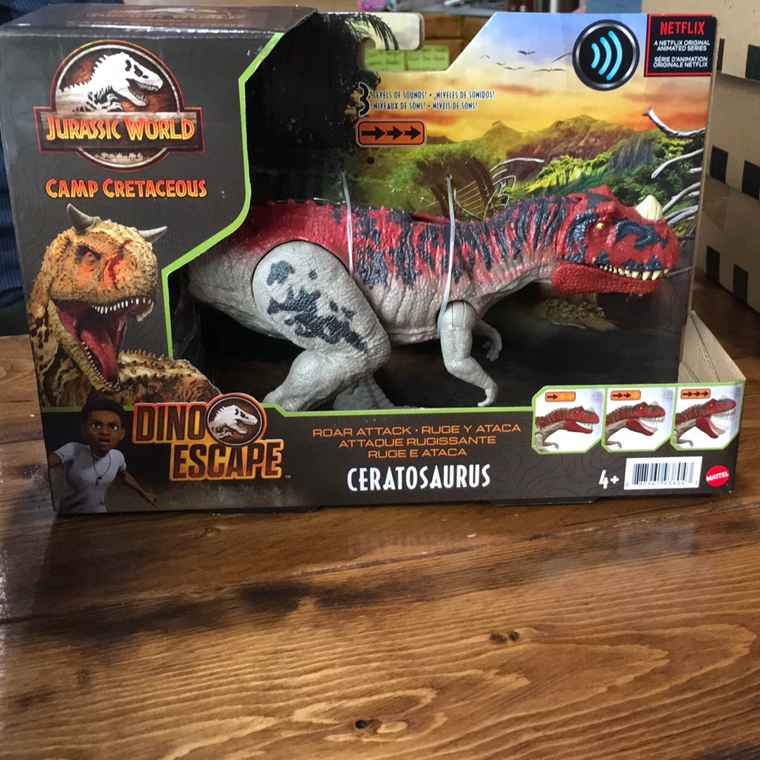 Jurassic World camp Cretaceous Ceratosaurus