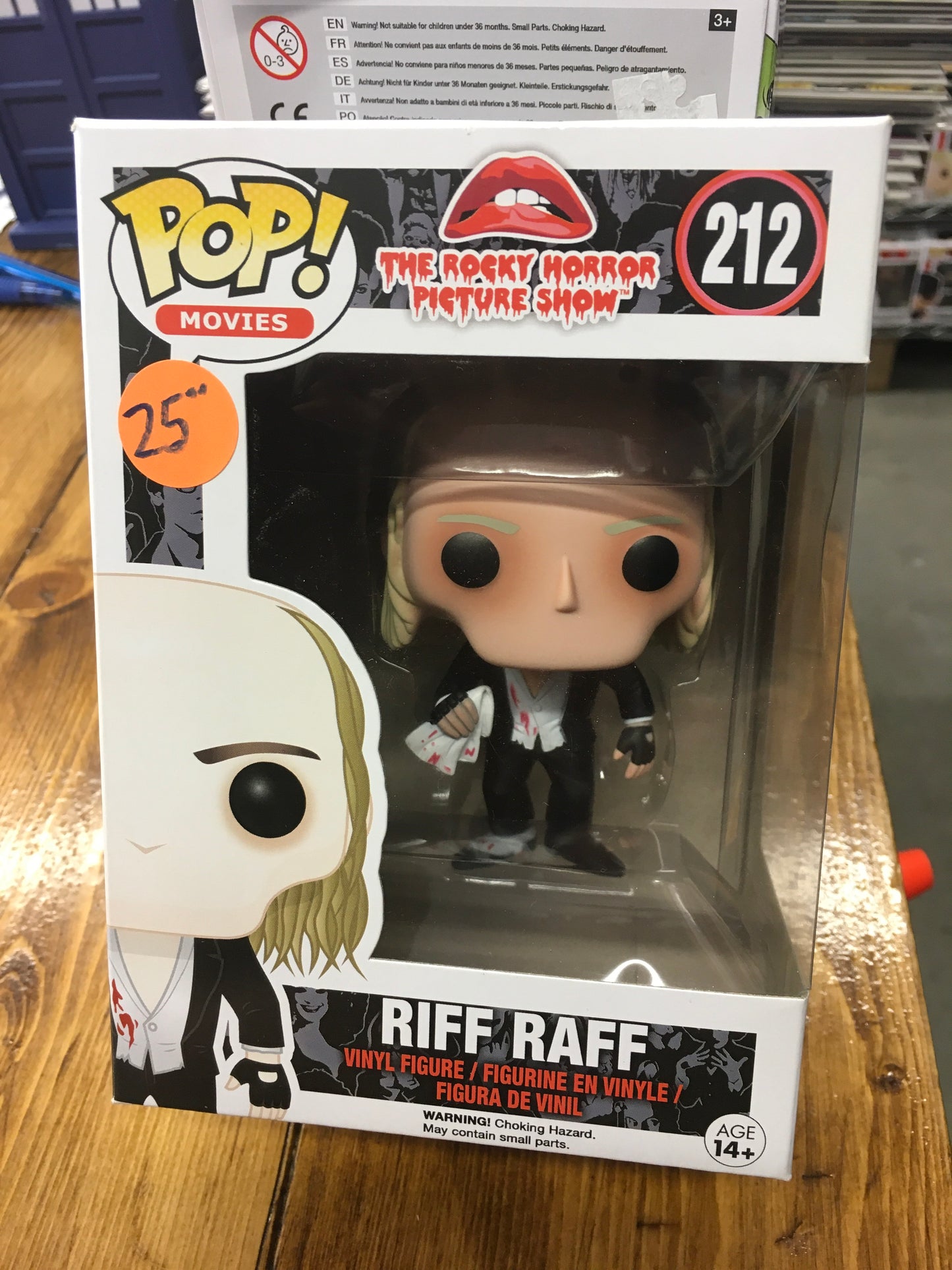 Rocky Horror Picture Show Riff Raff Funko Pop! Vinyl figure store
