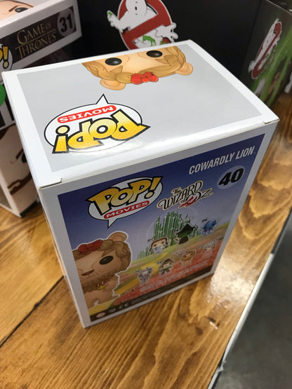 Wizard of Oz Cowardly Lion retired rare Funko pop! Vinyl Figure