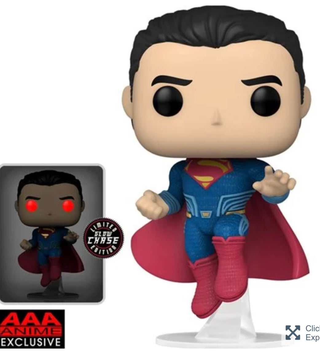 Superman AAA anime Chase Bundle Funko Pop! Vinyl Figure