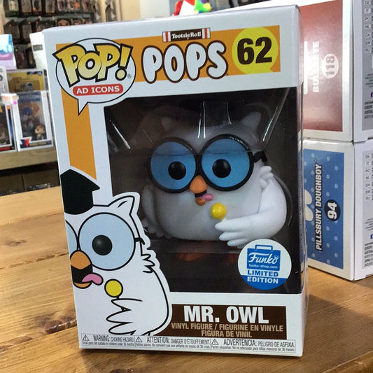 Ad Icons - Tootsie Roll Pops Mr. Owl #62 - Exclusive Funko POP! Vinyl Figure