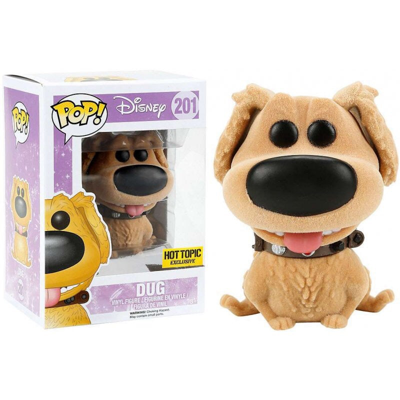 Disney Up Dug flocked exclusive Funko Pop! Vinyl figure