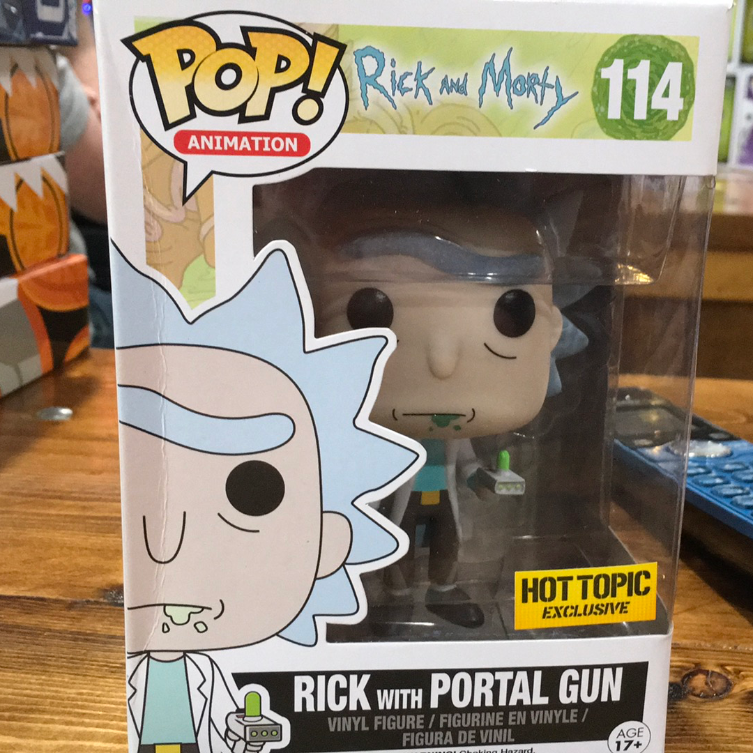 Rick and Morty rick portal gun Funko Pop! Vinyl Figure anime