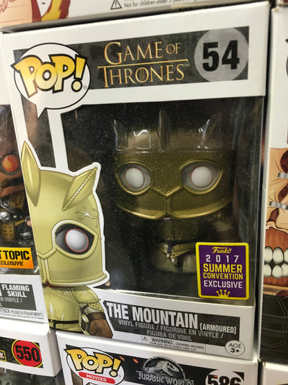 GOT Game of Thrones the Mountain sdcc Funko Pop! Vinyl figure new (television)