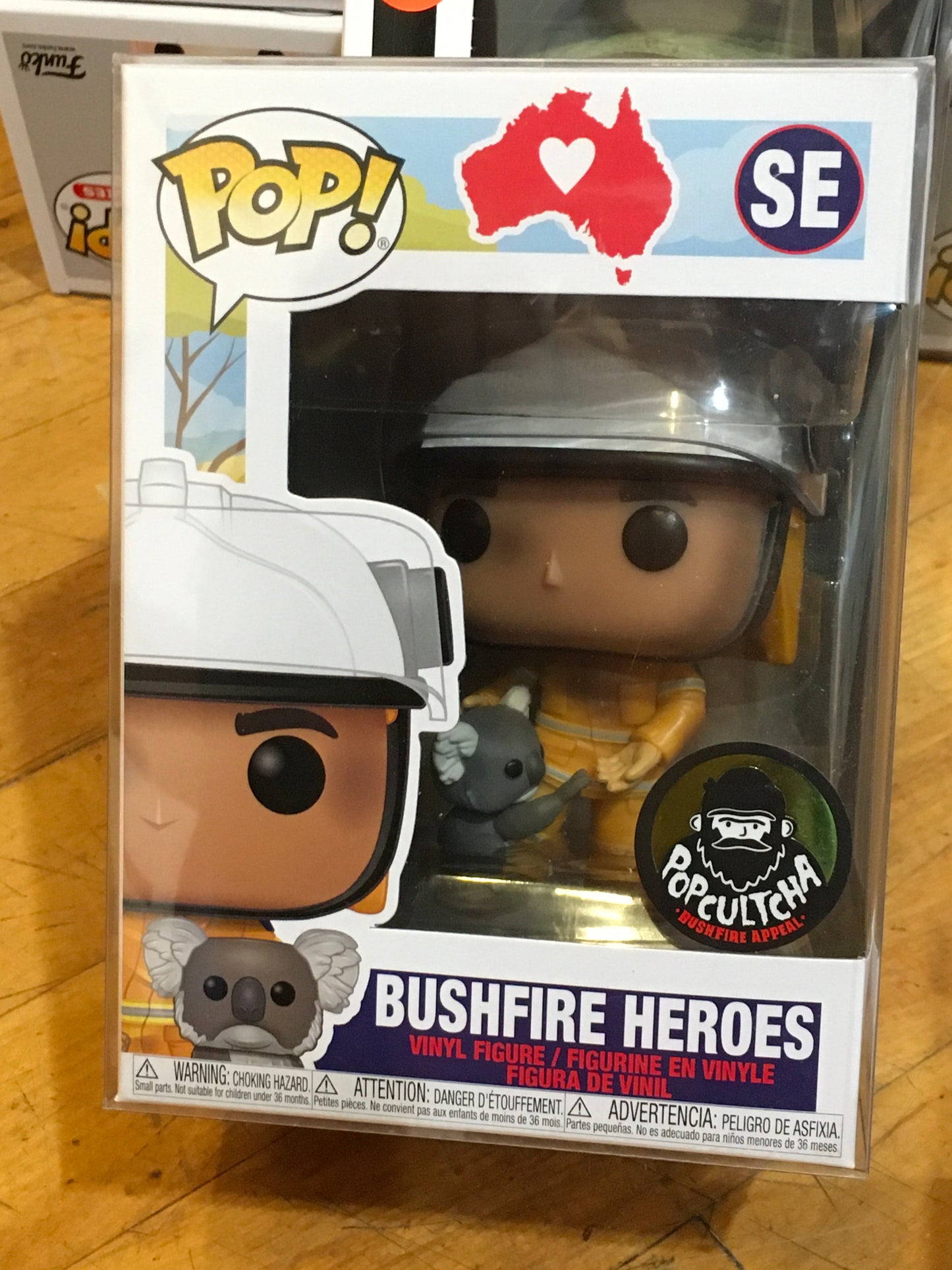Bushfire heroes exclusive Funko Pop! Vinyl Figure icons