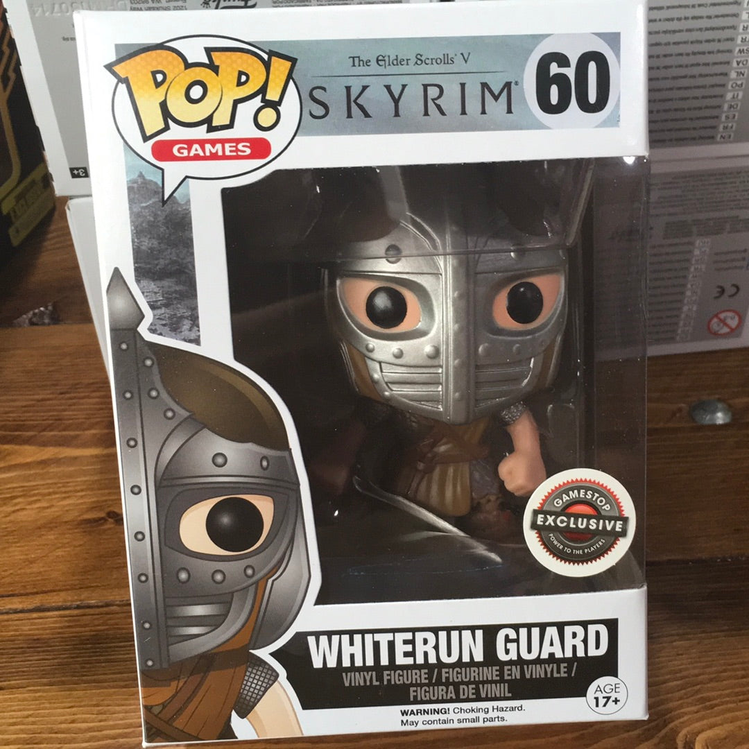 Skyrim Whiterun guard Gamestop exclusive Funko Pop! Vinyl figure 2020