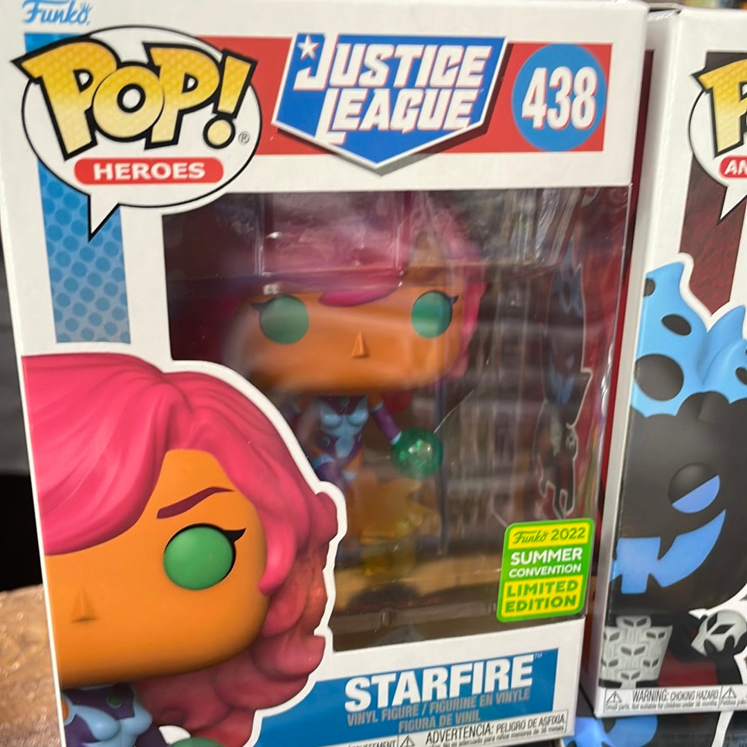 Justice League 438 Starfire Exclusive Funko Pop! Vinyl Figure cartoon